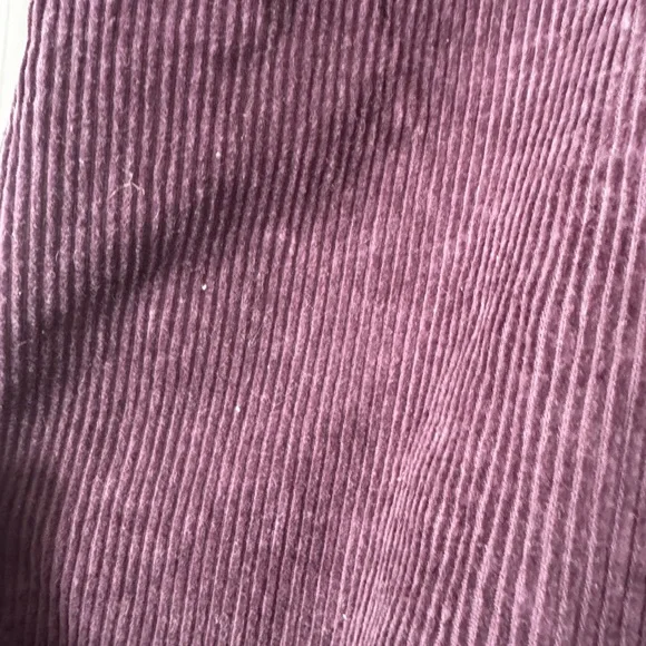 💜 Lucy & Yak Drew Trousers - Organic Corduroy, Plum Perfect - Women's Size 22 - Picture 2 of 7